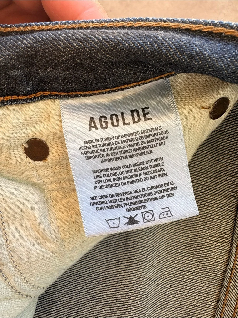 AGOLDE Ren High Rise Wide Leg - Picture 2 of 5